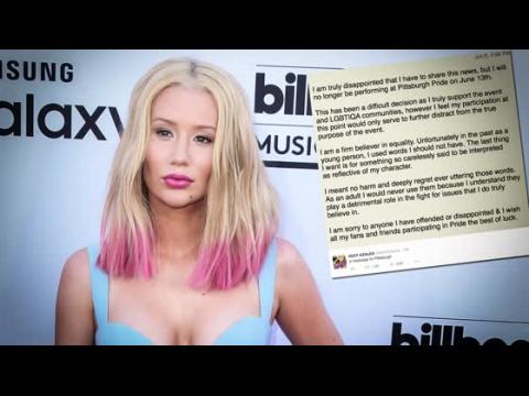 VIDEO : Iggy Azalea Pulled From Show for Homophobic and Racist Tweets