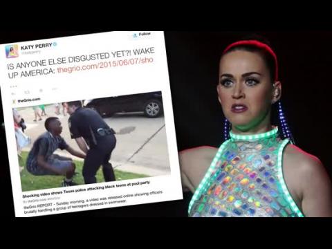 VIDEO : Katy Perry Leads Celebrity Outrage Over McKinney Texas Pool Party Video