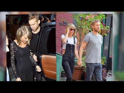 VIDEO : Taylor Swift Smiley After Sharing Instagram Snap With Boyfriend Calvin Harris