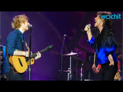 VIDEO : Get Satisfaction With Ed Sheeran and Rolling Stones Singing 'Beast of Burden'