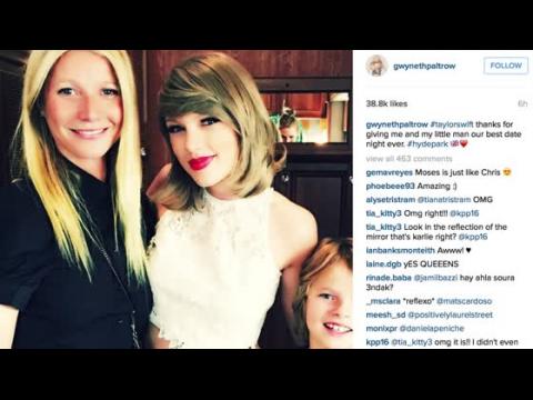 VIDEO : Gwyneth Paltrow Brought Her Son Moses To Taylor Swift's Concert