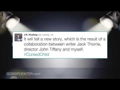 VIDEO : J.K. Rowling Announces New Play ?Harry Potter and the Cursed Child?