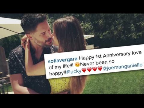 VIDEO : Sofia Vergara and Joe Manganiello Celebrate One Year Together