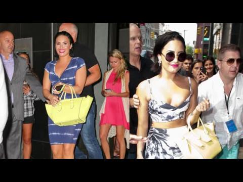 VIDEO : Demi Lovato Celebrates Her No.1 'Cool For The Summer