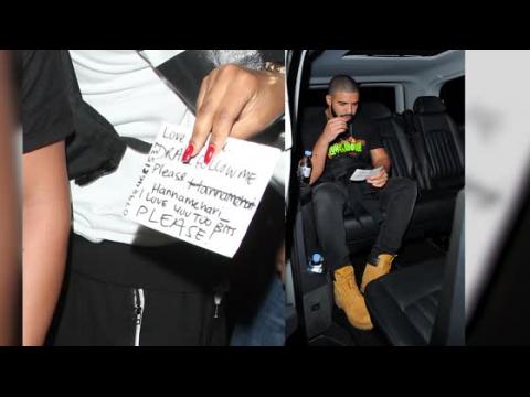 VIDEO : Drake Gets Love Confession From Fan On London Night Out
