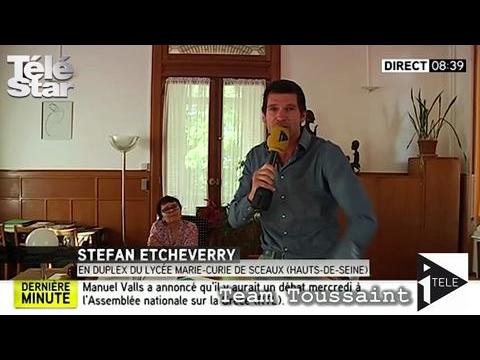 VIDEO : Team Toussaint : Stefan Etcheverry  fond pour les rsultats du bac