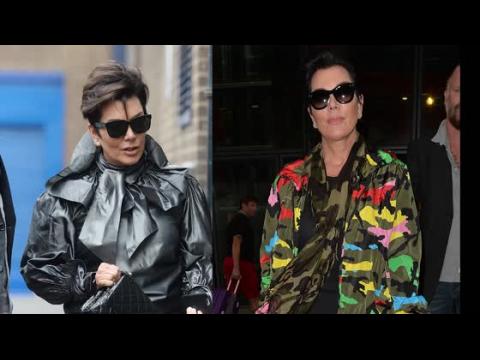 VIDEO : Kris Jenner Competes With Caitlyn Jenner In Crazy New Look