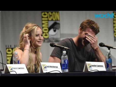 VIDEO : Jennifer Lawrence and Liam Hemsworth Talk Hollywood`