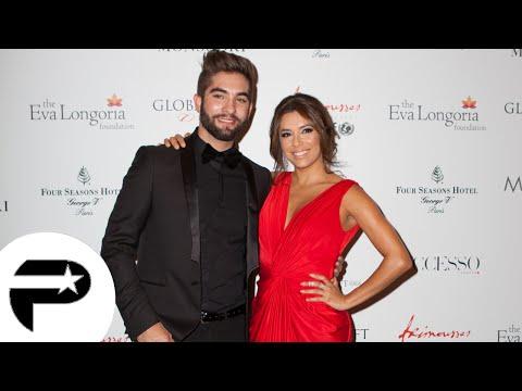 VIDEO : Eva longoria enlace chaleuresement Kendji et Nikos  la soire Global Gift Gala