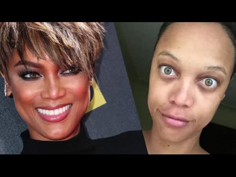 VIDEO : Tyra Banks Shows Off Completely Bare Face