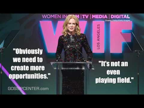 VIDEO : Nicole Kidman: Film Industry ?Not an Even Playing Field? for Women
