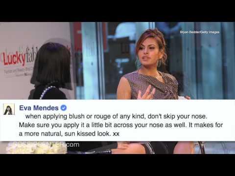 VIDEO : 5 Beauty and Health Tips from Eva Mendes