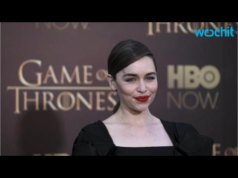 VIDEO : Emilia Clarke Discusses Funny Moment Filming Controversial Scene