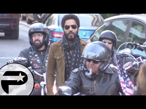 VIDEO : Lenny Kravitz arrive en rock star  l?mission TPMP sur D8