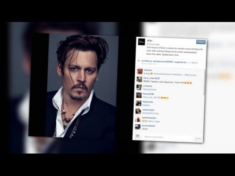 VIDEO : Johnny Depp Is The Newest Face of Dior Fragrances