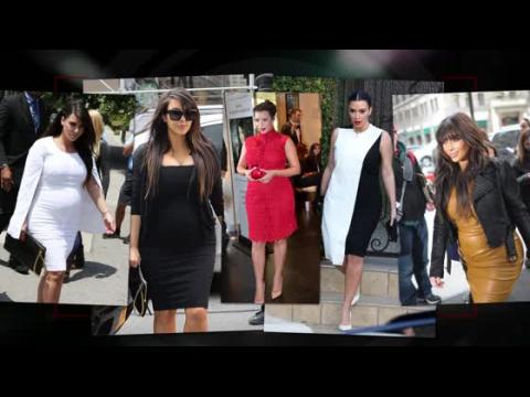 VIDEO : Kim Kardashian's Top Five Maternity Looks