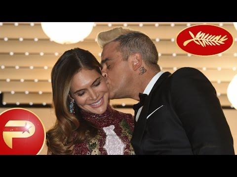 VIDEO : Cannes 2015 - Robbie Williams trs amoureux sur le tapis rouge