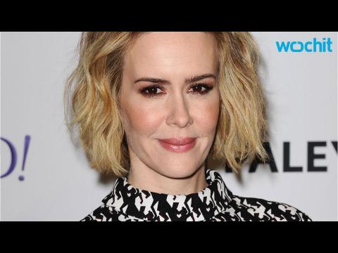 VIDEO : American Horror Story's Sarah Paulson Had an Adorable Freak Out Over Lady Gaga