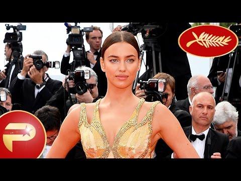 VIDEO : Cannes 2015 - Irina Shayk exquise en robe dore Versace