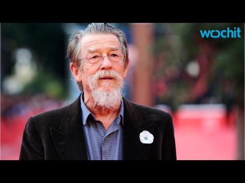 VIDEO : Sir John Hurt Is Optimistic Despite Pancreatic Cancer Diagnosis