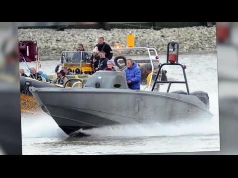 VIDEO : Le tournage de Spectre  Londres se termine avec une scne en bateau