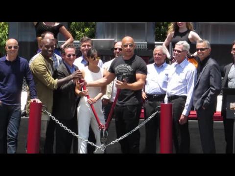 VIDEO : Vin Diesel Confirms 8th Fast And Furious Film At Ride Opening