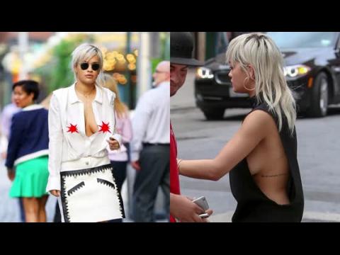 VIDEO : Rita Ora Flaunts It In Two Revealing Outfits