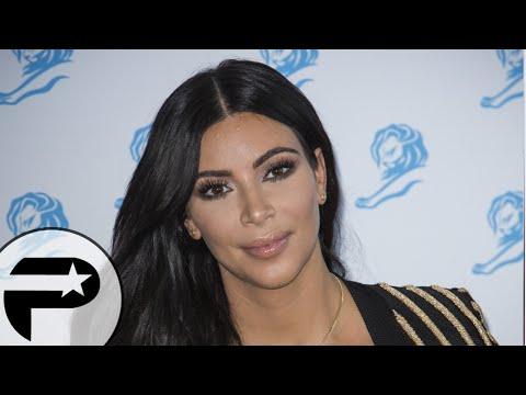 VIDEO : Kim Kardashian enceinte se balade sur la croisette à Cannes en famille