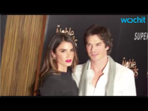 VIDEO : Nikki Reed and Ian Somerhalder Can't Stop Kissing Each Other in New Wedding Day Video
