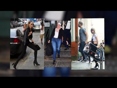 VIDEO : Taylor Swift invite Lena Dunham et d'autres amis pour rencontrer Calvin Harris