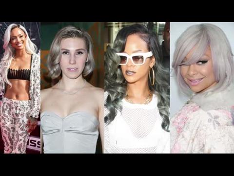 VIDEO : Karrueche Tran & 6 Other Celebs Who Dyed Their Hair Grey