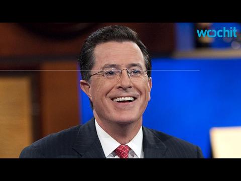 VIDEO : Stephen Colbert's Debuts New Late Show Marquee
