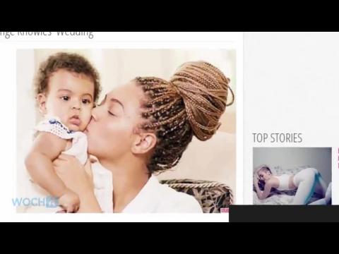 VIDEO : This is how adorable beyonce?s daughter blue ivy looked a solange knowles? wedding