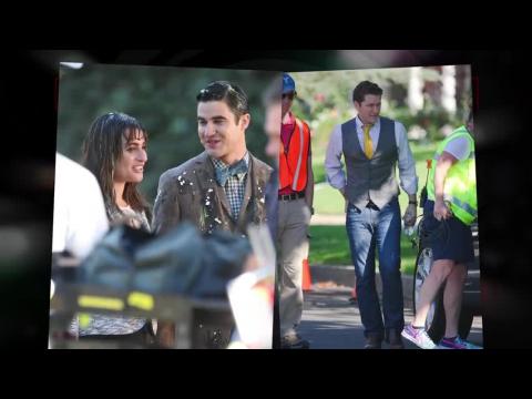 VIDEO : Lea Michele est couverte d'?ufs sur le plateau de Glee