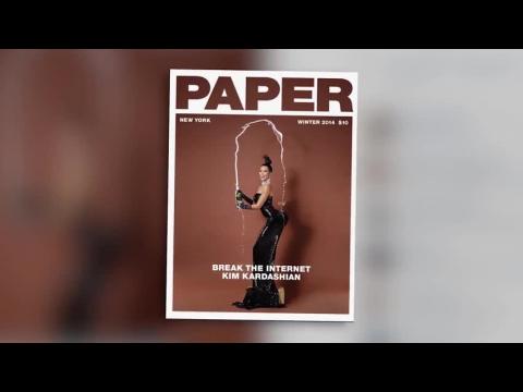 VIDEO : Kim Kardashian Gets Her Booty Out For Paper Magazine