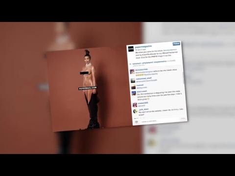 VIDEO : Kim Kardashian se desnuda completamente para Paper Magazine