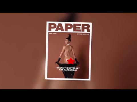 VIDEO : Kim Kardashian se montre complètement nue pour Paper Magazine