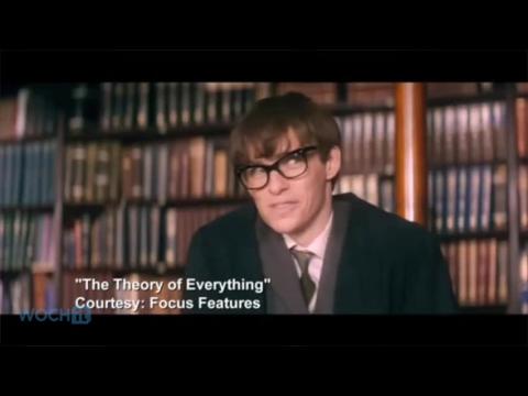 VIDEO : Redmayne grabs 'glint' of stephen hawking in 'theory of everything'