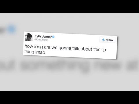 VIDEO : Kylie Jenner fatigue des critiques sur ses lvres dans les rseaux sociaux