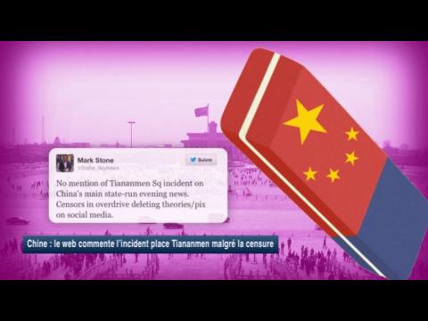 Chine : le web commente l’incident place Tiananmen malgré la censure
