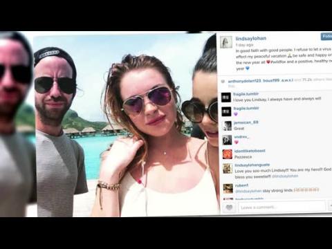 VIDEO : Lindsay Lohan Remains Positive Despite Suffering From Chikungunya Virus