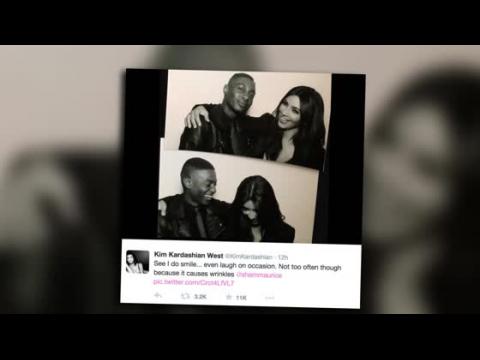 VIDEO : Kim Kardashian Explains Why She Doesn't Smile Anymore