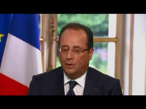 VIDEO : Franois Hollande sur les Premires Dames : 