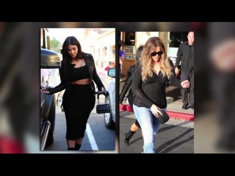 VIDEO : Kim y Khlo Kardashian filman en LA mientras que Bruce Jenner se ve triste luego de una publ