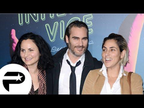 VIDEO : Joaquin Phoenix en famille pour la premire de 