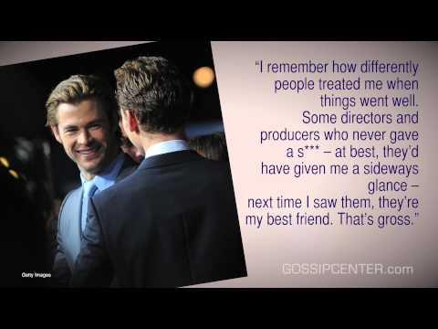 VIDEO : Chris Hemsworth Disses Shady Hollywood Executives from Early Career