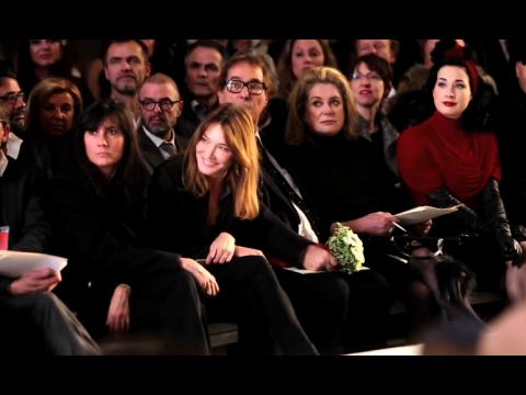 VIDEO : Vido : Le dfil Jean Paul Gaultier Haute Couture : qui tait le plus attentif ?
