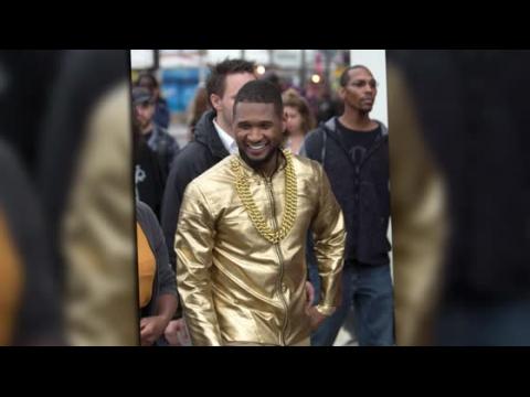 VIDEO : Usher Takes Up Busking On The Boardwalk In Venice Beach