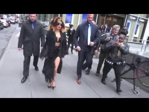 VIDEO : Lady Gaga Steps Out in New York After Revealing That She Was Raped When She Was 19