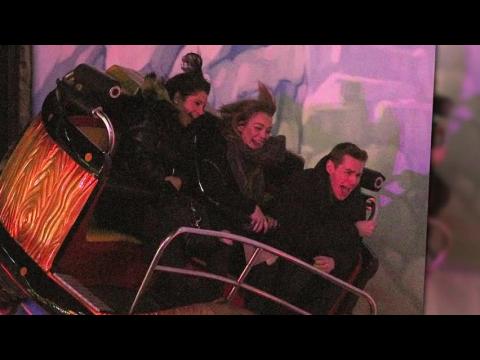 VIDEO : Lindsay Lohan Rides a Rollercoaster in London